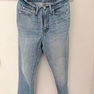 Madewell Light Blue Straight Leg Jeans